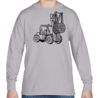 Heavy Cotton™ Youth 5.3 oz. Long-Sleeve T-Shirt Thumbnail