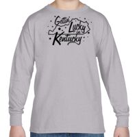 Heavy Cotton™ Youth 5.3 oz. Long-Sleeve T-Shirt Thumbnail