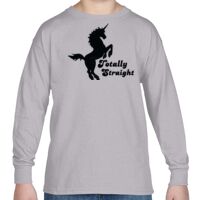 Heavy Cotton™ Youth 5.3 oz. Long-Sleeve T-Shirt Thumbnail