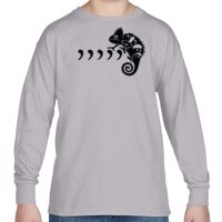 Heavy Cotton™ Youth 5.3 oz. Long-Sleeve T-Shirt Thumbnail