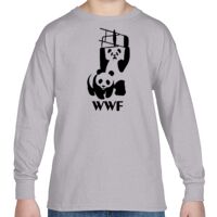 Heavy Cotton™ Youth 5.3 oz. Long-Sleeve T-Shirt Thumbnail