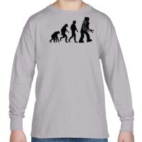 Heavy Cotton™ Youth 5.3 oz. Long-Sleeve T-Shirt Thumbnail