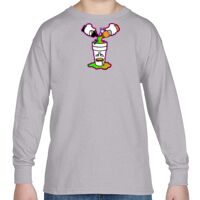 Heavy Cotton™ Youth 5.3 oz. Long-Sleeve T-Shirt Thumbnail