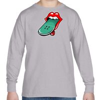 Heavy Cotton™ Youth 5.3 oz. Long-Sleeve T-Shirt Thumbnail