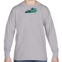 Heavy Cotton™ Youth 5.3 oz. Long-Sleeve T-Shirt Thumbnail