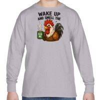 Heavy Cotton™ Youth 5.3 oz. Long-Sleeve T-Shirt Thumbnail