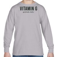 Heavy Cotton™ Youth 5.3 oz. Long-Sleeve T-Shirt Thumbnail