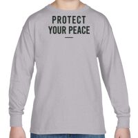 Heavy Cotton™ Youth 5.3 oz. Long-Sleeve T-Shirt Thumbnail