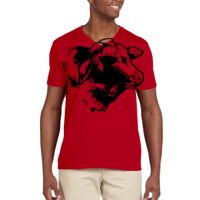 Softstyle® 4.5 oz. V-Neck T-Shirt Thumbnail