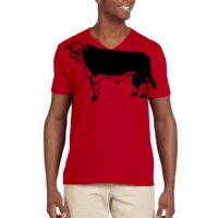 Softstyle® 4.5 oz. V-Neck T-Shirt Thumbnail