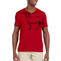 Softstyle® 4.5 oz. V-Neck T-Shirt Thumbnail