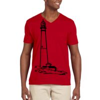 Softstyle® 4.5 oz. V-Neck T-Shirt Thumbnail
