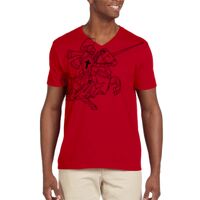 Softstyle® 4.5 oz. V-Neck T-Shirt Thumbnail