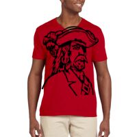 Softstyle® 4.5 oz. V-Neck T-Shirt Thumbnail
