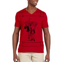 Softstyle® 4.5 oz. V-Neck T-Shirt Thumbnail