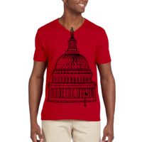 Softstyle® 4.5 oz. V-Neck T-Shirt Thumbnail