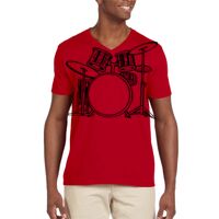 Softstyle® 4.5 oz. V-Neck T-Shirt Thumbnail