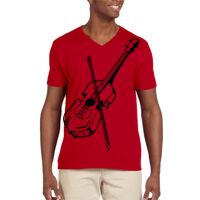Softstyle® 4.5 oz. V-Neck T-Shirt Thumbnail