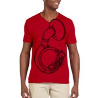 Softstyle® 4.5 oz. V-Neck T-Shirt Thumbnail