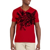 Softstyle® 4.5 oz. V-Neck T-Shirt Thumbnail