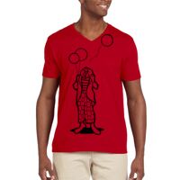 Softstyle® 4.5 oz. V-Neck T-Shirt Thumbnail