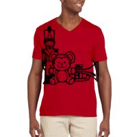 Softstyle® 4.5 oz. V-Neck T-Shirt Thumbnail