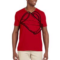 Softstyle® 4.5 oz. V-Neck T-Shirt Thumbnail
