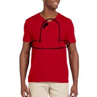 Softstyle® 4.5 oz. V-Neck T-Shirt Thumbnail