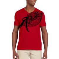 Softstyle® 4.5 oz. V-Neck T-Shirt Thumbnail