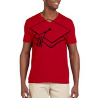 Softstyle® 4.5 oz. V-Neck T-Shirt Thumbnail