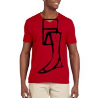 Softstyle® 4.5 oz. V-Neck T-Shirt Thumbnail