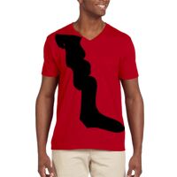 Softstyle® 4.5 oz. V-Neck T-Shirt Thumbnail
