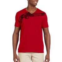 Softstyle® 4.5 oz. V-Neck T-Shirt Thumbnail