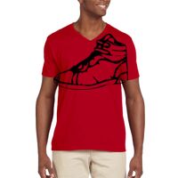 Softstyle® 4.5 oz. V-Neck T-Shirt Thumbnail