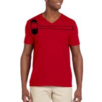 Softstyle® 4.5 oz. V-Neck T-Shirt Thumbnail