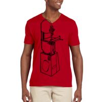 Softstyle® 4.5 oz. V-Neck T-Shirt Thumbnail