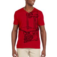 Softstyle® 4.5 oz. V-Neck T-Shirt Thumbnail