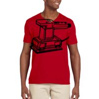 Softstyle® 4.5 oz. V-Neck T-Shirt Thumbnail