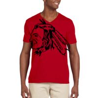 Softstyle® 4.5 oz. V-Neck T-Shirt Thumbnail