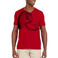 Softstyle® 4.5 oz. V-Neck T-Shirt Thumbnail