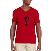 Softstyle® 4.5 oz. V-Neck T-Shirt Thumbnail