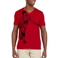 Softstyle® 4.5 oz. V-Neck T-Shirt Thumbnail