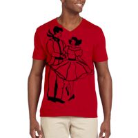 Softstyle® 4.5 oz. V-Neck T-Shirt Thumbnail