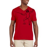Softstyle® 4.5 oz. V-Neck T-Shirt Thumbnail