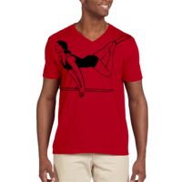 Softstyle® 4.5 oz. V-Neck T-Shirt Thumbnail