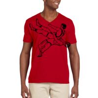 Softstyle® 4.5 oz. V-Neck T-Shirt Thumbnail