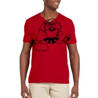 Softstyle® 4.5 oz. V-Neck T-Shirt Thumbnail