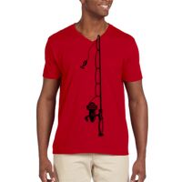 Softstyle® 4.5 oz. V-Neck T-Shirt Thumbnail