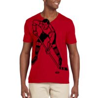 Softstyle® 4.5 oz. V-Neck T-Shirt Thumbnail