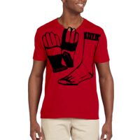 Softstyle® 4.5 oz. V-Neck T-Shirt Thumbnail